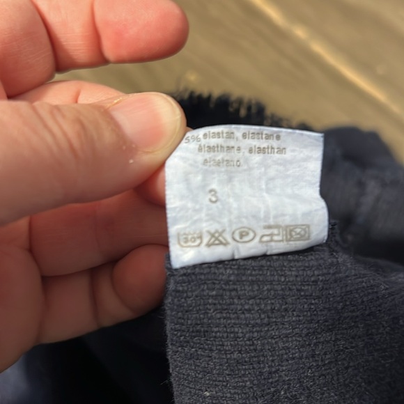 BRANDY MELVILLE MINI SKIRT BLUE CORDUROY XS - Picture 8 of 10